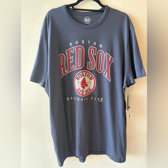 ‘47 Men's Boston Red Sox Coopertown Collection NWT T-Shirt - XXL - Picture 1 of 9